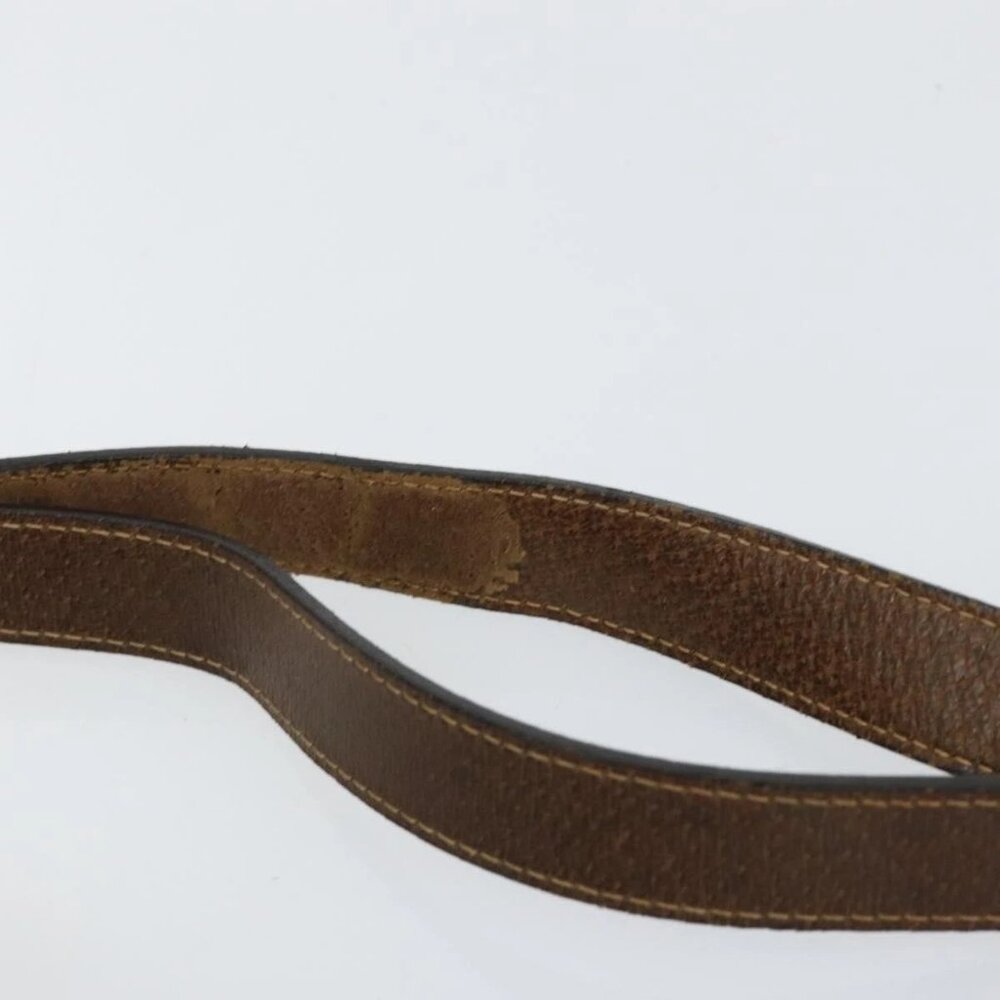 GUCCI GG Supreme Web Sherry Line Bag PVC Beige Gold 14 01 4085 Auth 151002 - Picture 8 of 16